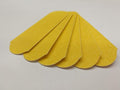 80 GRIT Stainless Steel Pedicure File Refill Pads, 60 Count (80 GRIT Yellow)