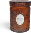 LEOBEN CO – Vanilla Cedarwood Scented Candle – 18oz, Heirloom Collection Design – 80 hr Burn Time – Poured in California Using Vegan Soy Wax and Essential Oils – Made in Small Batches