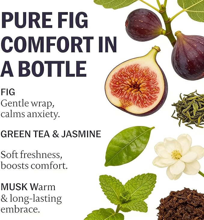 Travel Fabric Refresher Spray – Odor Eliminator & Wrinkle Release, TSA Approved 40ml for Gym Hotel Office Clothes Sofa Curtains, Fig Samana Scent – Boudart Labs