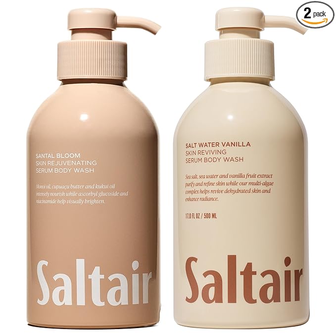 Santal + Salt Water Body Wash 2pck