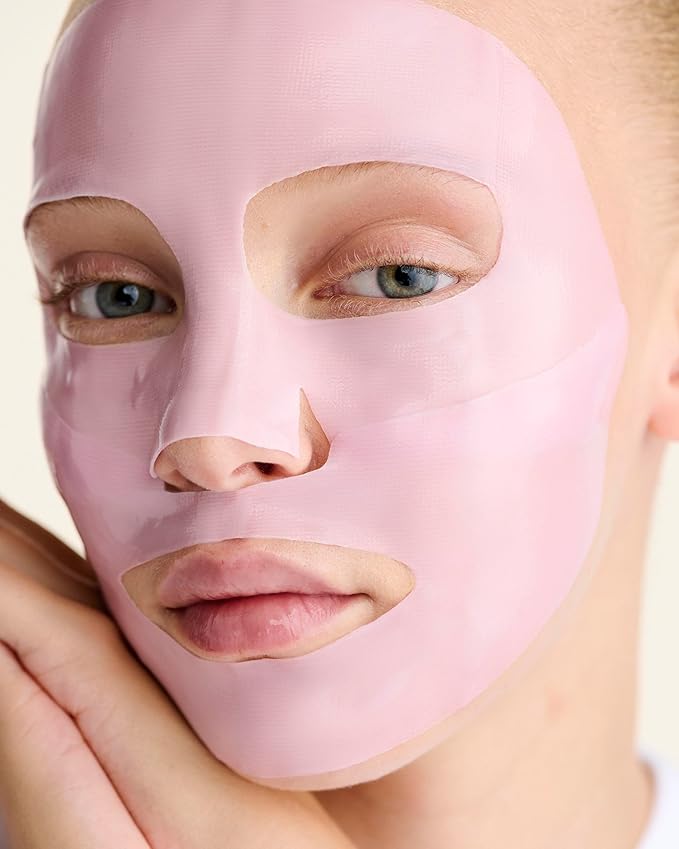 LOOPS Beauty Bridgerton™ NETFLIX Royal Treatment Set -The Best Hydrogel Korean Face Masks for Every Skin Moment Face Mask - 2 Hydrating Masks - Dew Cloud and Double Take - All Skin Types, 2pc