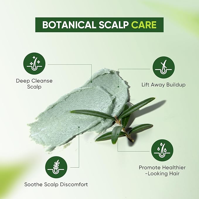 Svvimer Scalp Care Essentials – Scalp Scrub and Scalp Massager Brush Options (Scalp Scrub)