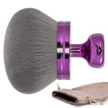 UNIMEIX Extra Large Body Makup Brush for Self Tanner with Drawstring Bag, 3.2 Inch Blend and Blur Body Sunscreen Applicator for Face, Legs, Body, Cream and Foundation (Purple)