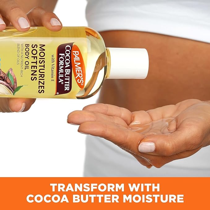Palmer's Cocoa Butter Formula Moisturizing Body Oil (8.5 Fluid Ounce, Pack of 5)