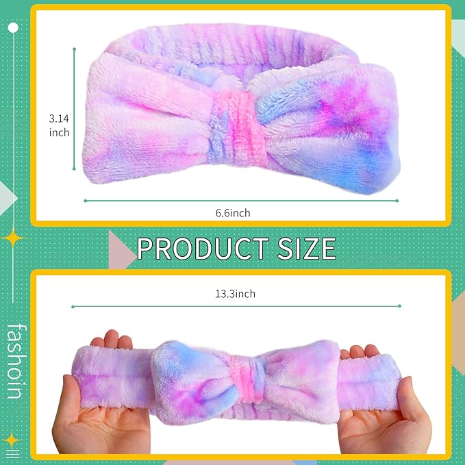 WSYUB Headband for Washing Face, Spa Headband,Makeup Headbands for Stuff Gift Sleep Over Girls Night and Spa Day