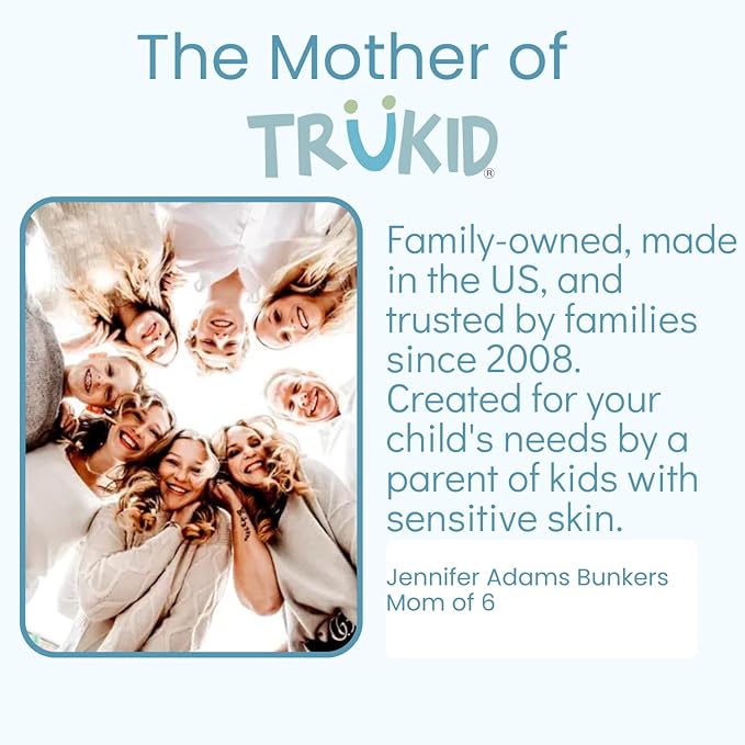 TruKid Bubble Podz Bubble Bath for Kids, Toddlers, & Babies, Tear Free Gentle & Refreshing Bath Bomb for Sensitive Skin with Natural Moisturizers, Non-Toxic, pH Balanced, Strawberry Scent (10 Podz)