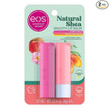 eos Natural Shea Lip Balm, Honey Apple & Mango Melonade, All-Day Moisture, Lip Care Products, 0.14 oz, 2-Pack