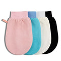 Exfoliating Mitt For Body Scrub Exfoliator Glove Revive Glow Keesa Exfoliating Glove Exfoliate Bath Korean Deep Exfoliating Gloves For Shower Dead Skin Remover Scrubber Exfoliation 1Pcs Black