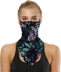 YAYOUREL Neck Gaiter Face Mask Bandanas for Men Women UV Face Scarf Cover Ear Loop Hole Facemask for Fishing Running Cycling