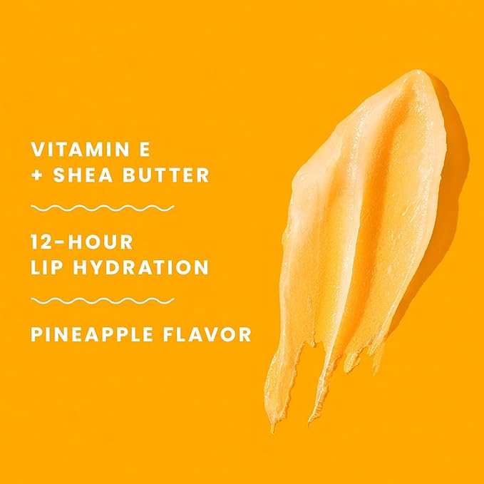 Hawaiian Tropic Lip Sunscreen SPF 30, Pineapple | SPF Lip Balm, Beach Essentials, Travel Size Sunscreen for Lips, 0.3 oz