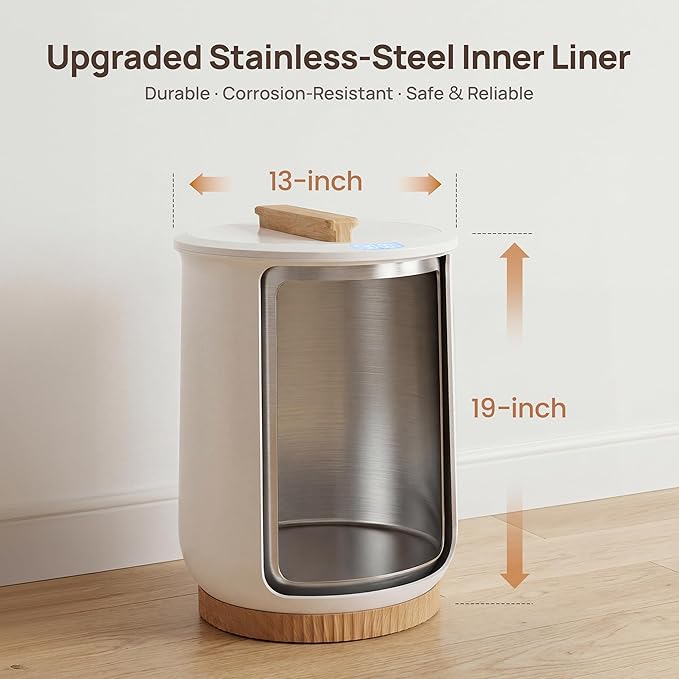Keenray Upgraded Towel Warmer Bucket, Large Towel Warmer with 3 Heating Modes, Heat Time 30/45/60/90 Min Adjustable and Up to 24 Hour Delay Timer, Towel Heater for Oversize Bathrobes Blankets, CL1Plus