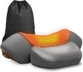 3-in-1 Neck Massager Pillow for Pain Relief Deep Tissue with Heat, Cordless & Rechargeable Massager with Traction for Neck Hump & Shoulder Comfort, Memory Foam Artuvate Pillow for Home Office Travel