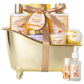 Spa Gift Baskets For Women and Men, Home Luxury Scents Honey Almond Bath Sets for Women Gift, Spa Set Spa Basket with Body Lotion, Lip Balm & More Bath Gift Set Best Gift for Her, Bath Kits Gifts