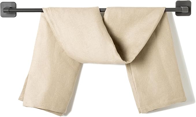 100% Luxury Thick Linen Bath Towel（300g/m²）- Ultra Absorbent & Quick-Drying Body Towel with Hanging Loop for Spa, Gym, Travel | Shower Body Hair Towels