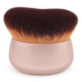 75MM Extra Large Self Tanner Kabuki Makeup Brush – Ultra Soft Dense Vegan Bristles for Body Makeup, Bronzer & Foundation–Applies Tanning Mousse, Lotion & Self Tanner–Khaki, Wet & Dry