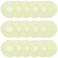 18Pcs Plastic Shower Caps for Women Waterproof Bath Caps Bathing Hair Cap Reusable Shower Caps for Shower,Spa,Salon,Housework,Girls,Home,Travel (Green)
