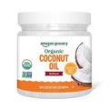 Amazon Grocery, Organic Refined Coconut Oil, 30 Fl Oz