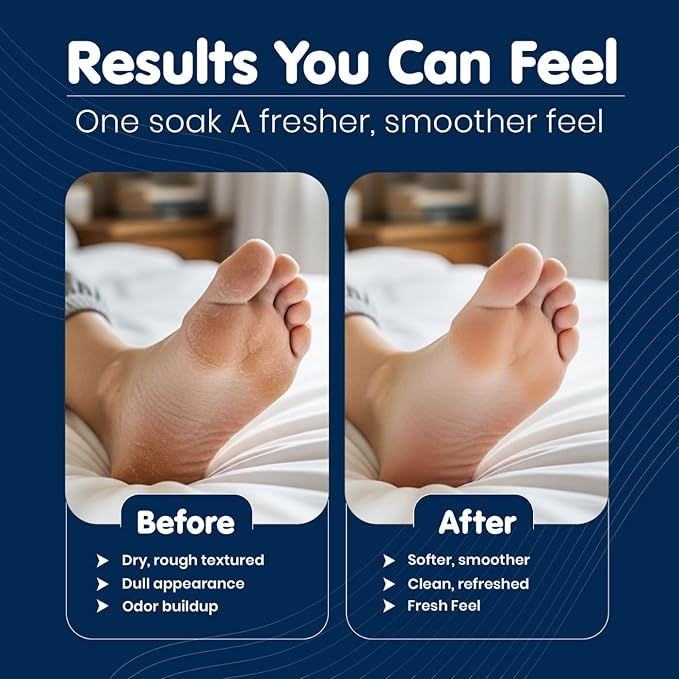 Imperial Feet Epsom Salt Foot Soak (PEDICURE GRADE)-Relaxing Wellness Detox Foot Soak for Tired Feet, Stress Relief & Deep Cleansing Foot Soak Salts with Lavender & Coconut Oil 16oz (Purple)