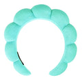 Spa Headbands for Washing Face Makeup Skin Care Women Bubble Facial Beauty Headbands Puffy Shower Towel Band Hairband