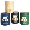 Body Prescriptions Men’s Exfoliating Body Scrub – Ultimate Skin Cleansing Wash in Jar with Twist-Top Lid, For All Skin Types, 21 Ounce (Pack of 4), Combo Pack