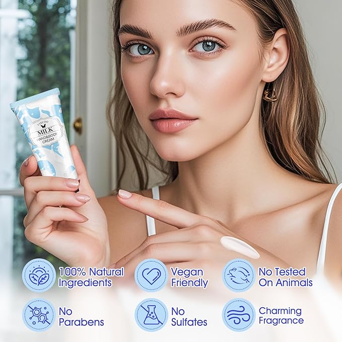 VISCOO 42 Pack Hand Cream Gifts Set for Women, Mothers Day Gifts, Teacher Appreciation Gift, Nurses Week Gift, Bulk Gifts for Women, Moisturizing Mini Hand Lotion Travel Size for Dry Cracked Hands