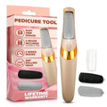 Foot Callus Remover Electric – Callus Grinder for Feet with 2-Speed and 2 Rollers (Coarse & Fine) for Smooth & Soft Feet, Easy to Clean – Compact Electric Foot Sander for Daily Foot Care & Travel Use