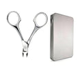 Cuticle Trimmer Nipper, Stainless Steel Cuticle Clipper with Round Comfort Grip & Sharp Blade - Easy for Home Manicure Pedicure, Beginner-Friendly Nail Care Tool with Protective Cover