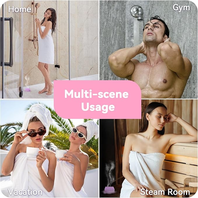 Shower Steamers Aromatherapy 6 Pack - Mother's Day for Teens & Adults, Birthday Gifts for Women - Natural Essential Oil Shower Bombs for Stress Relief & Relaxation, Home Spa Self-Care