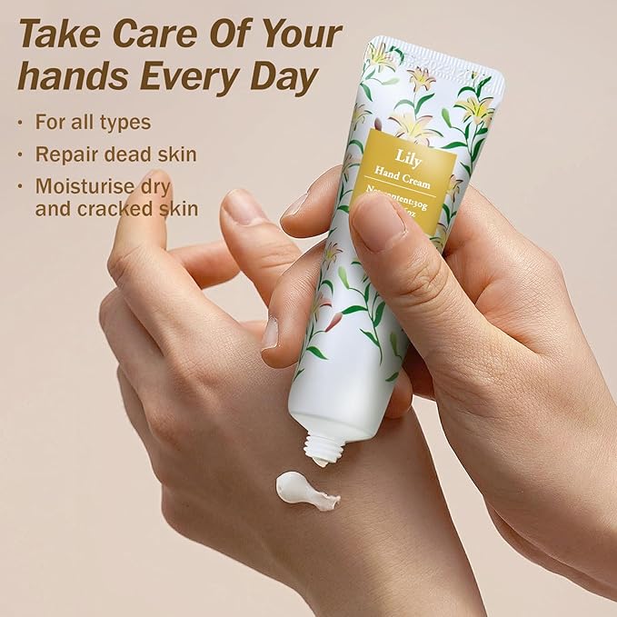 AZEN 8 Sets Bulk Gifts, Hand Cream and Lip Balm Bulk Set with Organza Bag Thank You Card, Baby Shower Wedding Gift for Guests, Bridal Wedding Favors for Guests, Mothers Day Gifts Stocking Stuffers