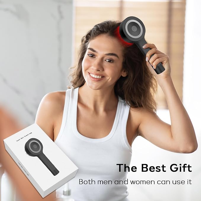 3 in 1Hair Scalp Massager - Oil Applicator Scalp Care Brush, IPX7 Waterproof Electric Head Massager, Portable for Men & Women
