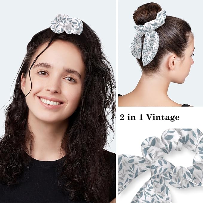 Scrub Cap with Hair Scrunchy, Ponytail Holder Surgical Cap