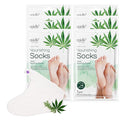 Epielle Nourishing Foot Mask 6 Pairs, Repair and Soften with Hemp & Rosemary Extract, Deep Moisturizing Socks for Dry, Cracked Feet, Self Care Gifts for Women, Spa Kit, Mothers Day Gifts