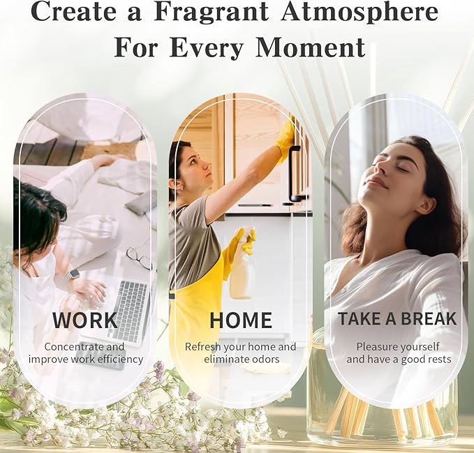 PHATOIL L'aube Rosa Fragrance Oils for Aromatherapy, 3.38FL.OZ Diffuser Oils for Home, Perfect for Aromatherapy, Humidifiers, Yoga, DIY Candle and Soap Making - 100ml