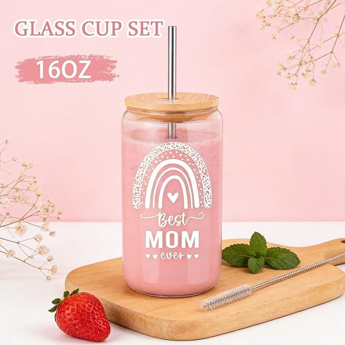 Ithmahco Mothers Day Birthday Gifts Basket for Mom from Daughter Son, Mom Gifts for Mothers Day, Birthday Gift Baskets for Mother Mama, Moms Gift Sets, Sentimental Mother's Days Presents for Moms