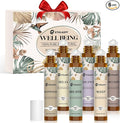 Essential Oils Roll On Set - (Relax, Sleep, Breathe, Focus on) Aromatherapy Oil with Roller Ball, Essential Oils for Skin - Self Care Gift for Women