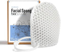 Bath Mitt - Exfoliating Glove, Honeycomb Body Scrubber,Massage Body Scrub Gloves for Home Spa,Mitt Sponges for Cleaning Body,Deep and Gentle,Fast foaming (Blue(Softer,Small Size))