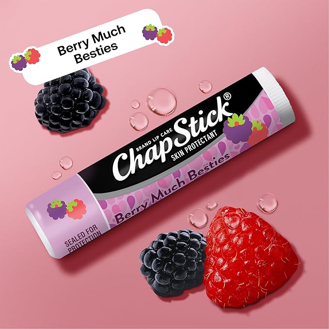 ChapStick Sweet Valentine Gift Lip Balm, Hydrating & Moisturizing Lip Care For Dry, Chapped Lips, Limited Edition Flavors, 3 Pack Variety, 0.15 OZ EA