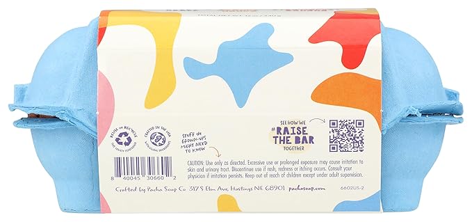 PACHA SOAP Color Changing Froth Bomb 6 Count, 12 OZ