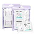 Gellen 100 Pack Nail Cleanser Pads and Polish Remover Pads, Acetone Nail Polish Remover Pads, Alcohol Wipes for Nails, Quick & Easy Removal, Individually Wrapped Travel Set for Perfect Nail Art