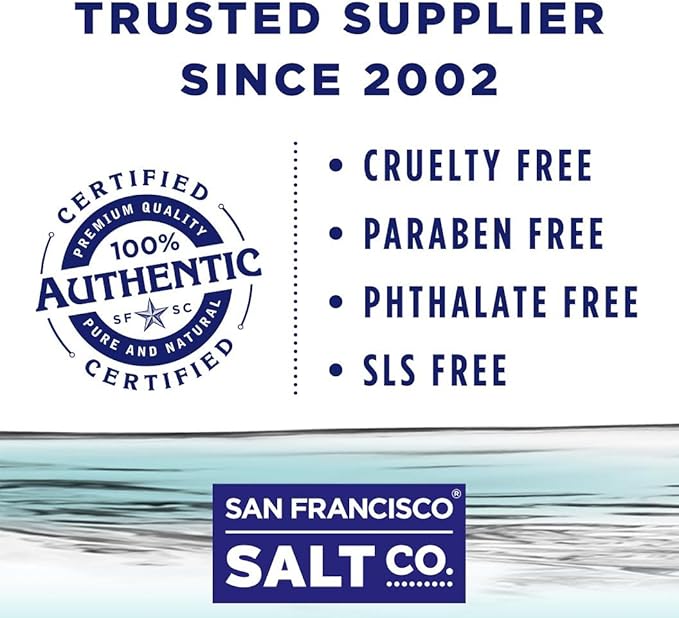 Sleep Lavender Bath Salts 10 lb. Bulk Bag by San Francisco Salt Company