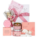 EXTALOW Spa Gifts for Women Bath and Body Gift Baskets Mothers Day Gift Rose Home Spa Set Self Care Gifts for Mom Sister Her Wife Birthday Gifts for Women Spa Kit Care Package Thank You Gift