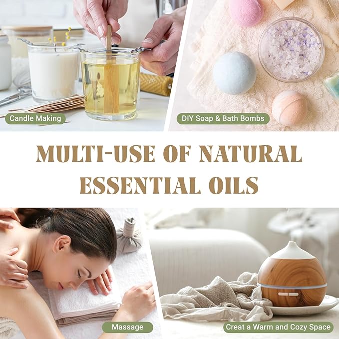 EUQEE 118ml Vanilla Essential Oil, Pure Vanilla Fragrance Essential Oil for Diffuser, Massage, DIY Soap,Candle Making, Skin & Hair Care - 4.0 Fl Oz