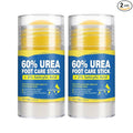 60% Urea Stick with 2% Salicylic Acid, Moisturizer for Dry Cracked Feet, Knees, Elbows & Hands, Exfoliating Softener, Cracked Feet and Callus Removal - 1.41 Oz (2pcs)