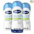 Cetaphil Ultra Gentle Refreshing Body Wash, Refreshing Scent For Dry to Normal, Sensitive Skin, 16.9oz Pack of 3, with Aloe Vera, Calendula, Vitamin B5, Hypoallergenic, Dermatologist Tested