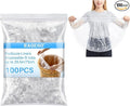 100PCS Pedicure Liners Disposable - Plastic Footsie Footbath Foot Soak Bath Spa Pedicure Bowl Liners Disposable Cover Bags for Feet Basin Soaking Bucket Tub Productos Para Pedicura Spa Supplies