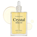 Crystal Body Oil Golden Glow, Scented Body Oil, After Shower and Bath Dry Oil for Women, Non-Greasy & Fast Absorbing Moisturizer for Dry Skin, Vanilla Coconut Almond Scent, 3.38 fl oz