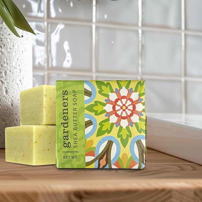 Greenwich Bay Mini Botanical Soap Bars – 12 Pack 1.9 oz Each – Individually Wrapped Guest Soaps for Airbnb, Spa, Travel, Bath – Travel Size Bar Soap Set, Gardeners