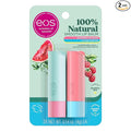 eos 100% Natural Lip Balm Sticks - Watermelon Frosé and Lychee Martini, All-Day Moisture, Dermatologist Recommended, All Natural Lip Balm, 0.14 oz, 2-Pack