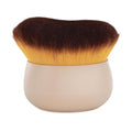 Big Self Tanner Brush, Self Tan Applicator, Body Makeup Brush for Face Body Leg Makeup, Self Tanning Mitt for Self Tan, Kabuki Brush for Body Blend Brush for Tanning Mousse (Khaki)