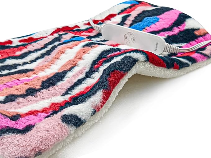 Pasonio Electric Heating Pad for Back Pain Relief and Shoulder/Neck/Knee/Leg Cramps - 12 Heating Levels- Heat Pad with Moist & Dry Heat Therapy - Hot Heated Pad - (XL 12"x24" Camouflage) - MCR